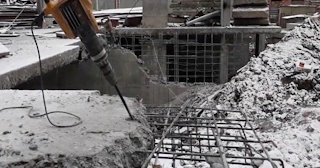 Демонтаж монолитного перекрытия в Заволжье - Профессиональная разборка от 828 руб.