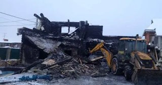 Демонтаж сгоревших зданий в Заволжье | Сварной-Звл - снос после пожара от 1035 рублей