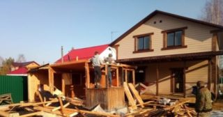 Демонтаж частных домов Заволжье, цена от 1604 руб.